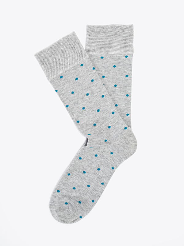 Erkek Gri Melanj Çorap