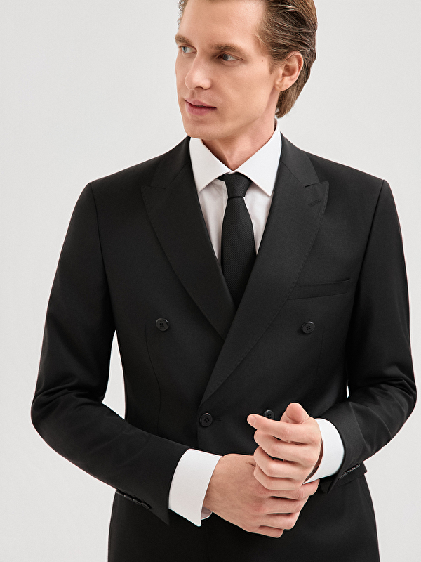 Erkek Siyah Takım Elbise
