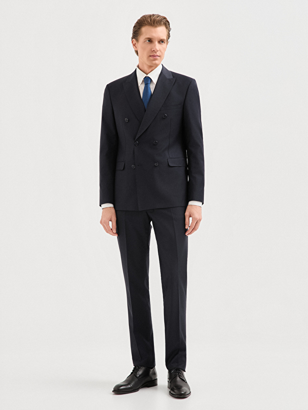 Erkek Lacivert Takım Elbise