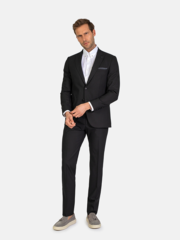 Erkek Siyah Takım Elbise