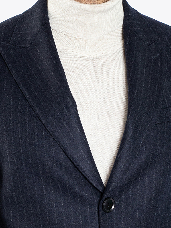 Erkek Lacivert Palto