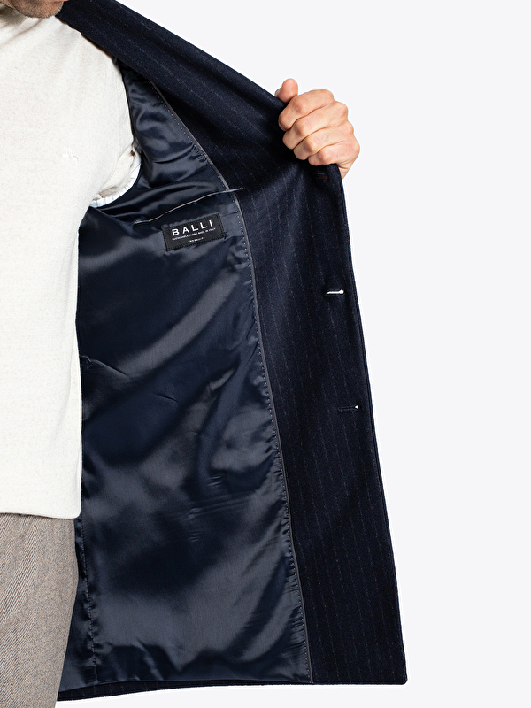 Erkek Lacivert Palto