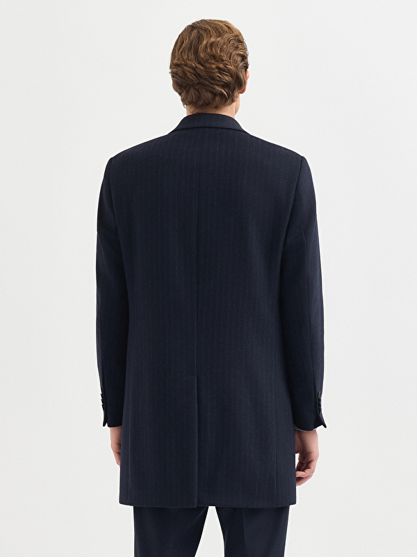 Erkek Lacivert Palto