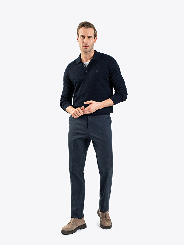 Erkek İndigo Pantolon