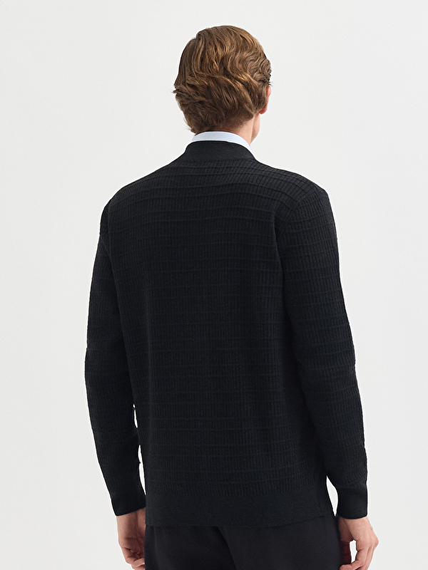 Erkek Antrasit Hırka