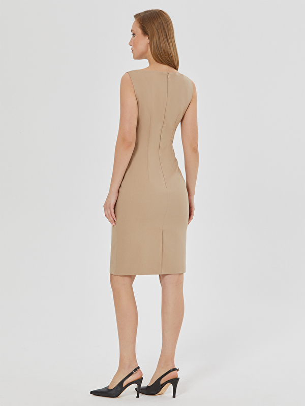 Kadın Bej Elbise
