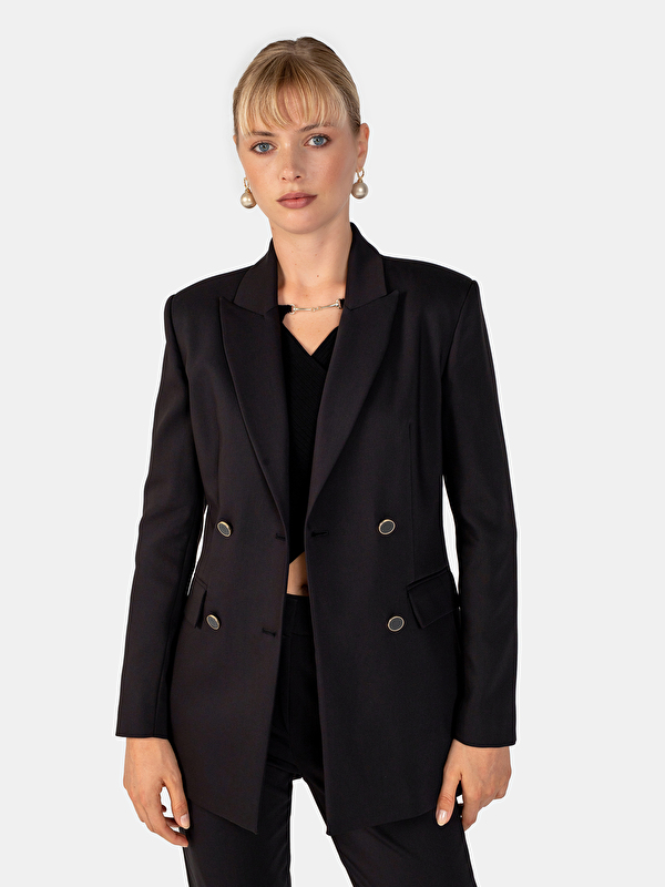 Kadın Siyah Ceket