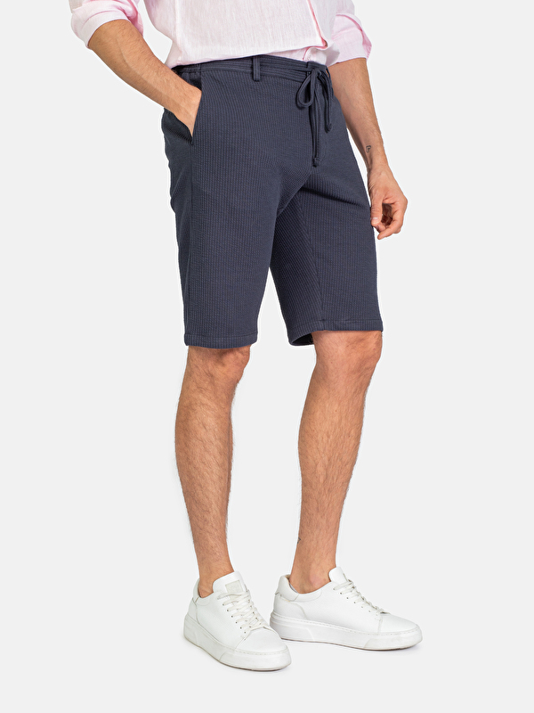 Erkek Lacivert Şort