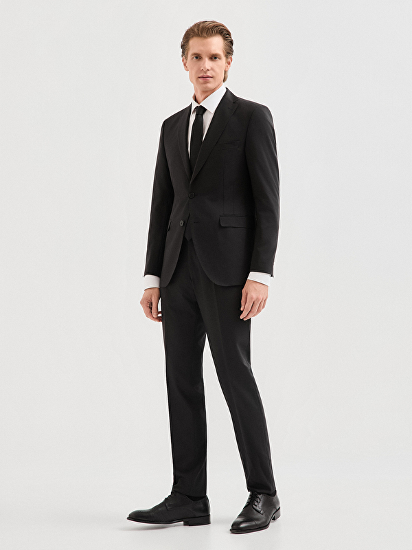 Erkek Siyah Takım Elbise