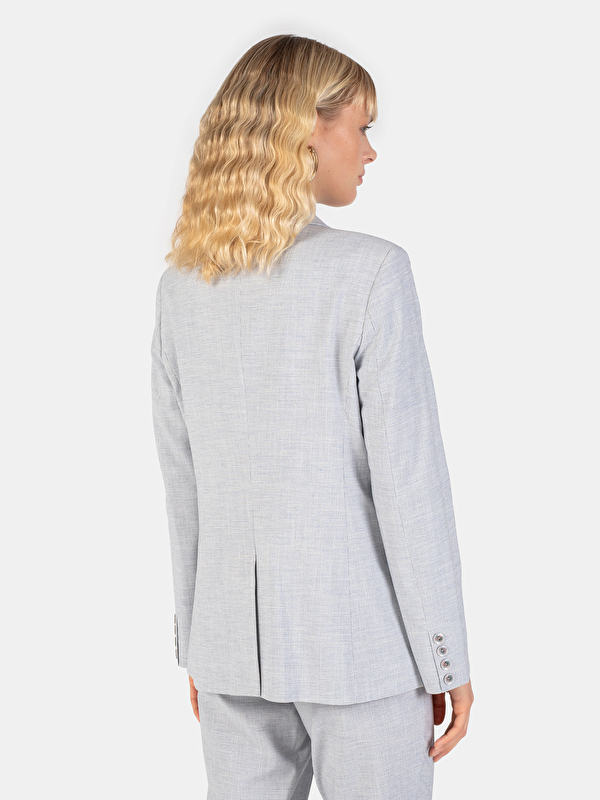 Kadın Açık Mavi Ceket