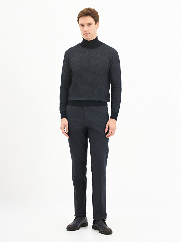 Erkek Lacivert Pantolon