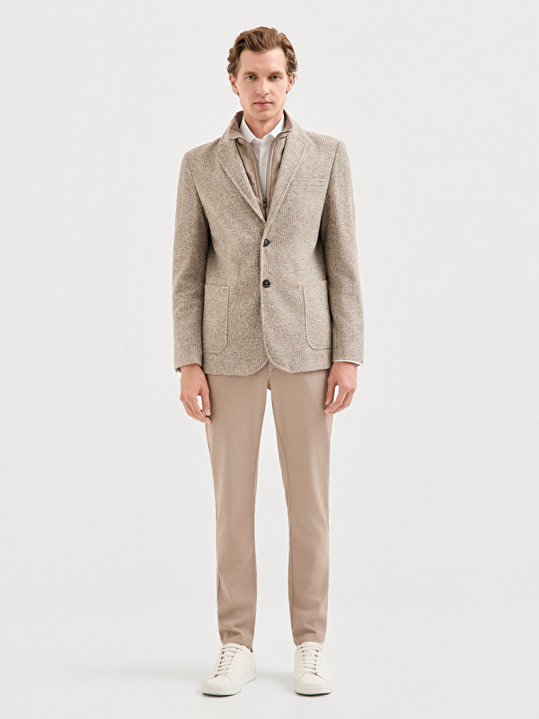 Erkek Bej Ceket