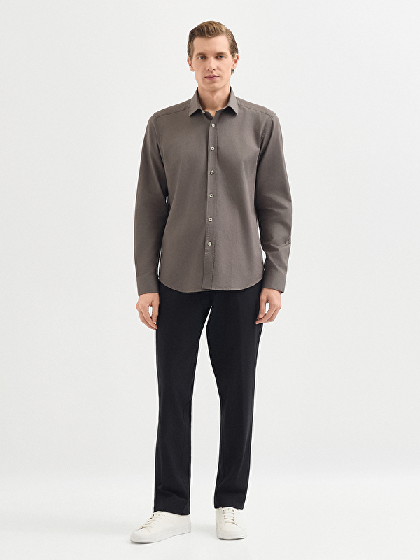 Erkek Haki Gömlek