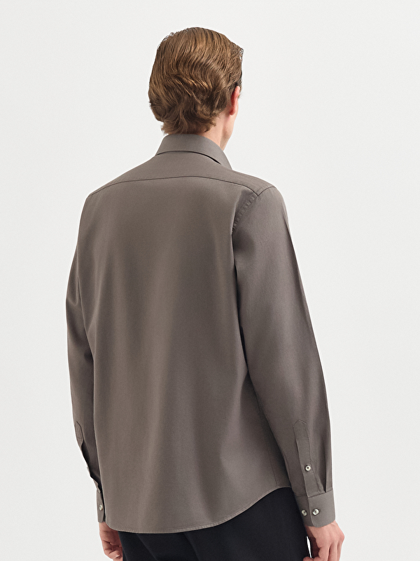 Erkek Haki Gömlek