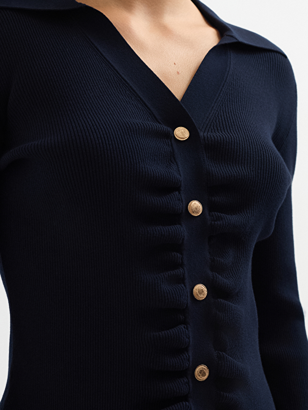 Kadın Lacivert Hırka