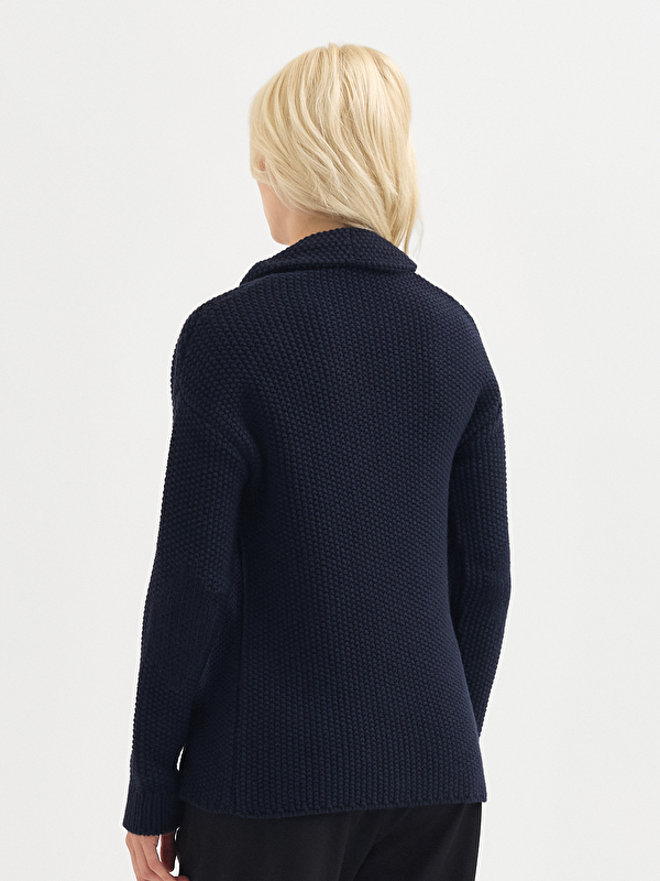 Kadın Lacivert Hırka