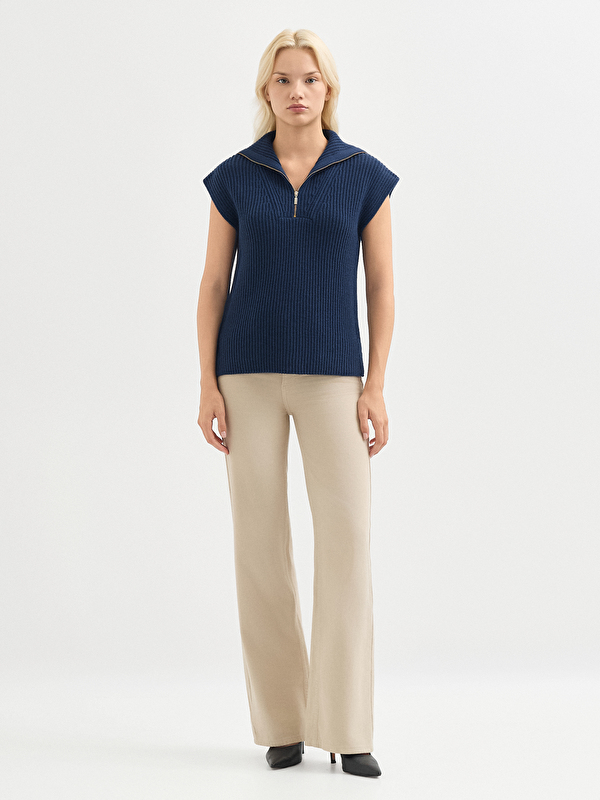 Kadın Lacivert Süveter