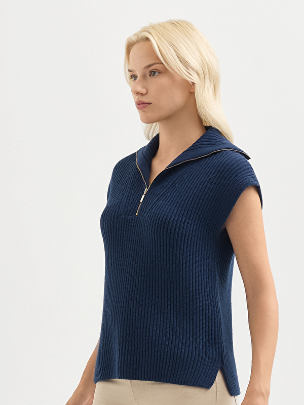 Kadın Lacivert Süveter