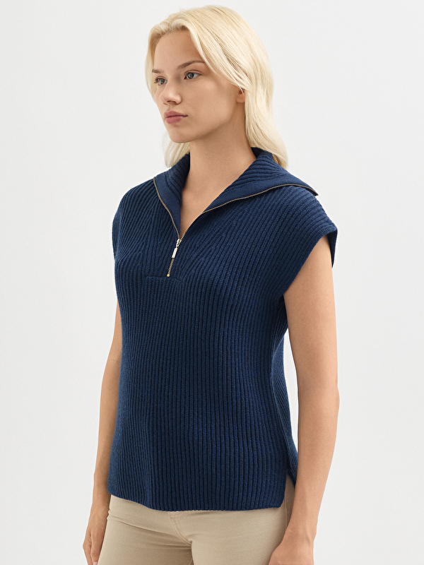 Kadın Lacivert Süveter