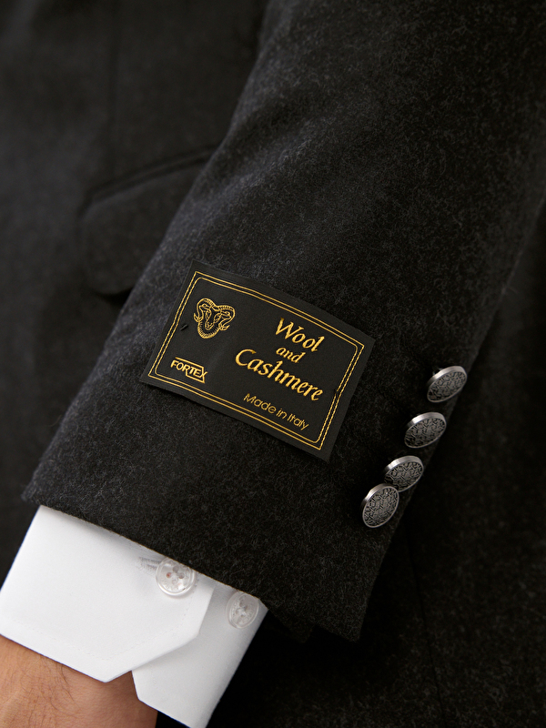 Erkek Antrasit Takım Elbise