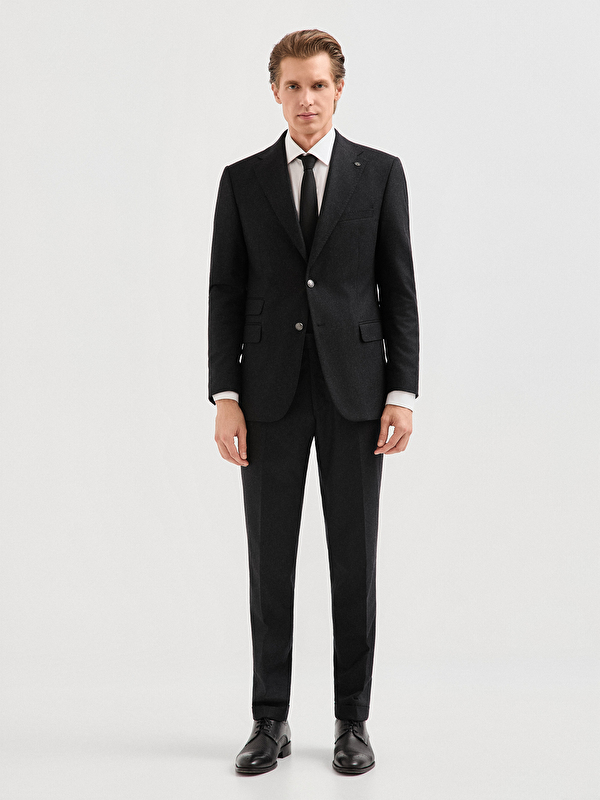 Erkek Antrasit Takım Elbise