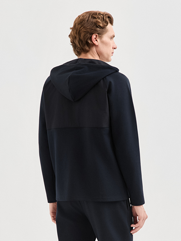 Erkek Lacivert Sweatshirt