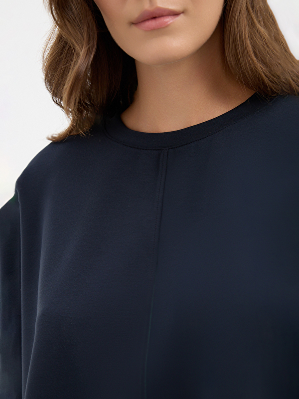 Kadın Lacivert Sweatshirt