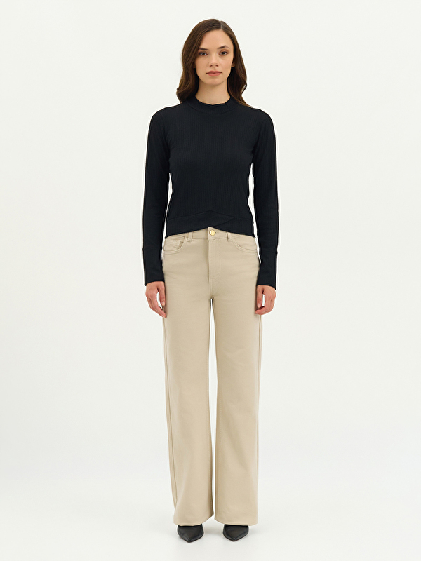 Kadın Siyah Tişört