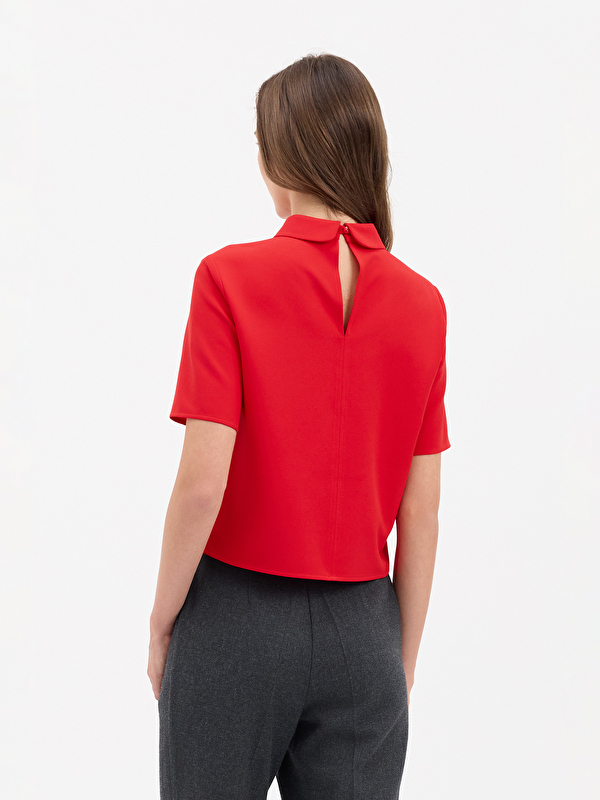 Kadın Kırmızı Gömlek