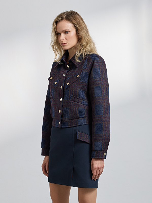 Kadın Lacivert Ceket