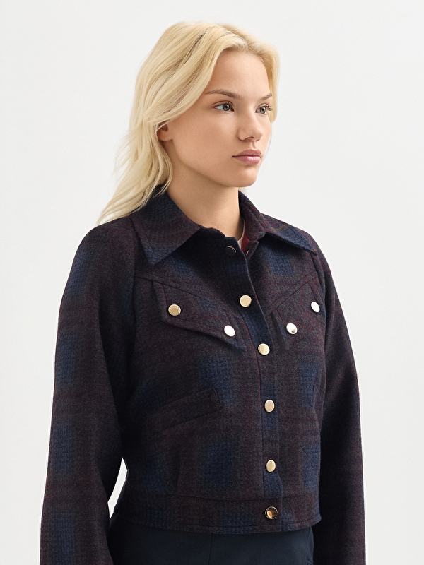 Kadın Lacivert Ceket