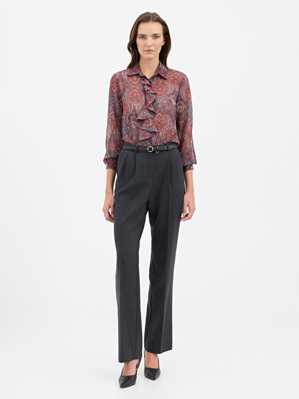 Kadın Kırmızı Gömlek