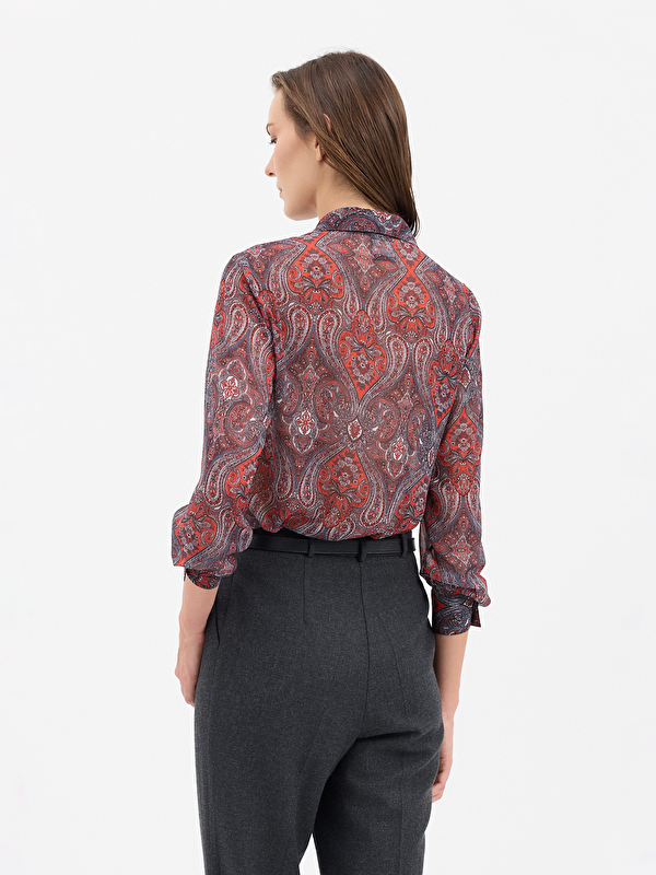 Kadın Kırmızı Gömlek