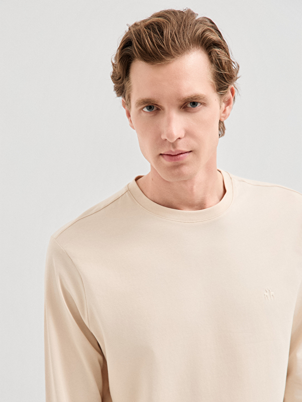 Erkek Bej Tişört