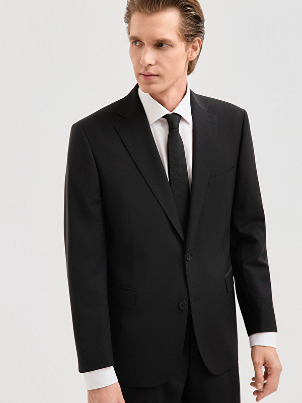 Erkek Siyah Takım Elbise