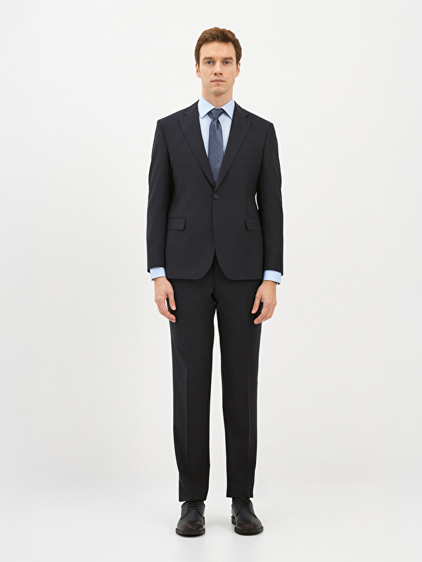 Erkek Lacivert Takım Elbise