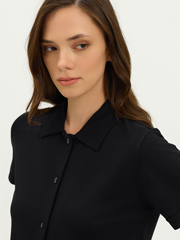 Kadın Siyah Gömlek