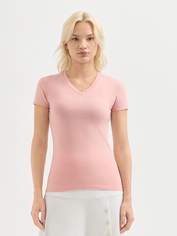 Kadın Pembe Tişört