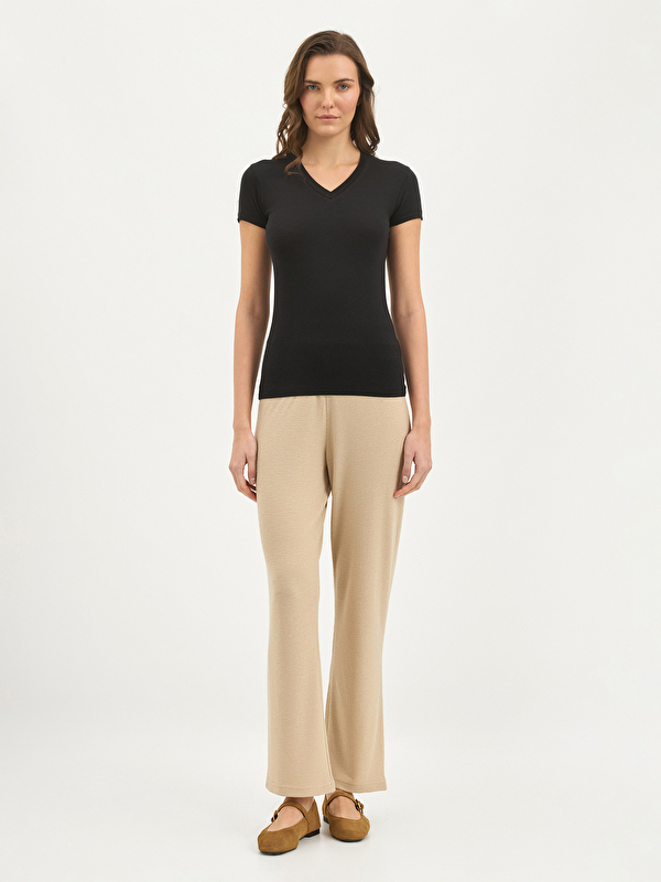 Kadın Siyah Tişört