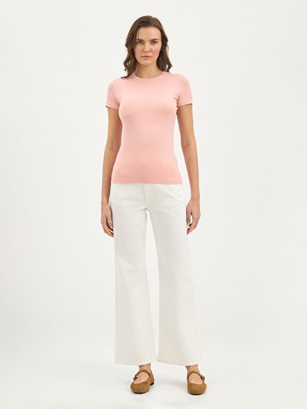 Kadın Pembe Tişört