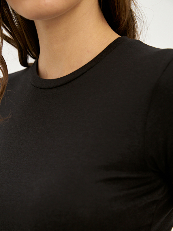 Kadın Siyah Tişört