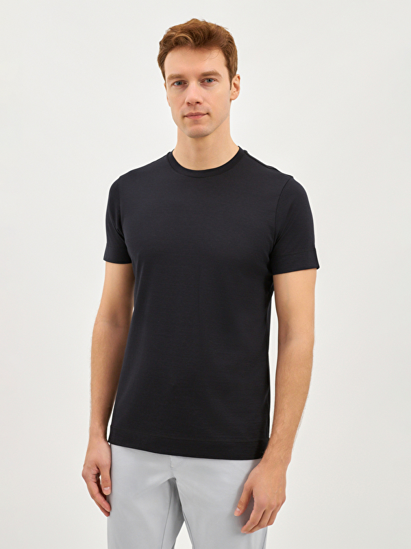 Erkek Lacivert Tişört