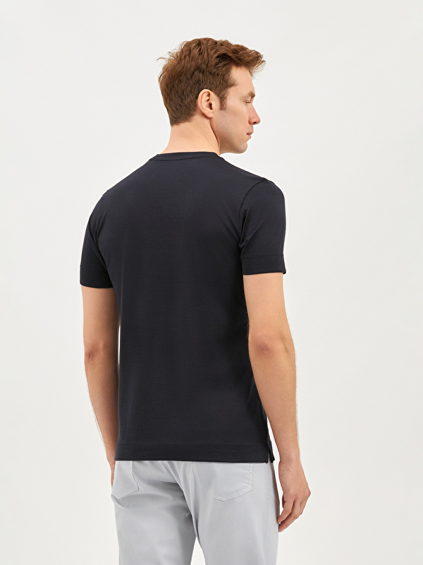 Erkek Lacivert Tişört