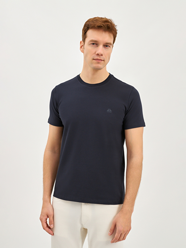Erkek Lacivert Tişört