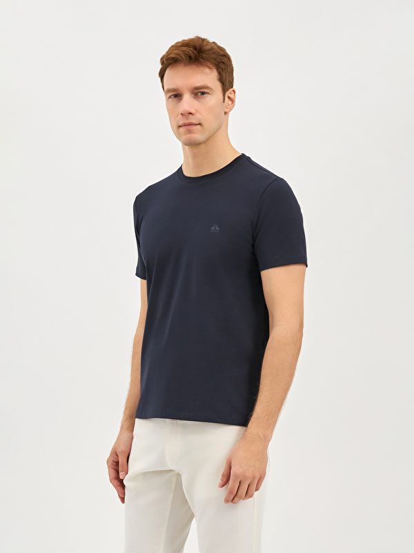 Erkek Lacivert Tişört
