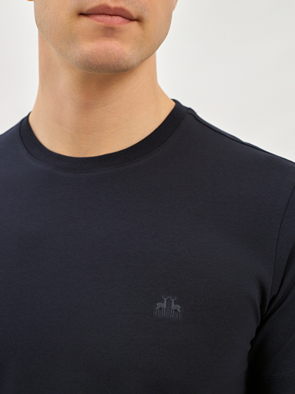 Erkek Lacivert Tişört