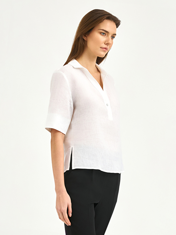 Kadın Beyaz Gömlek