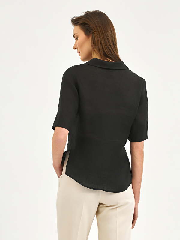 Kadın Siyah Gömlek