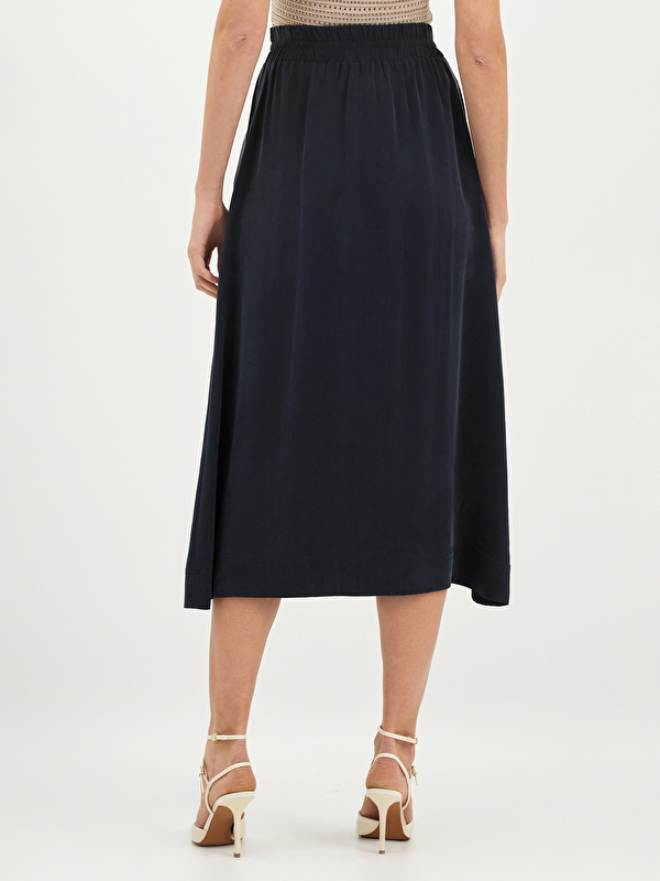 Kadın Lacivert Etek