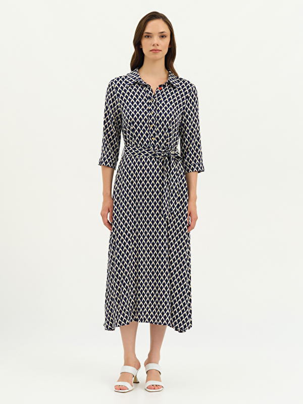 Kadın Lacivert Elbise